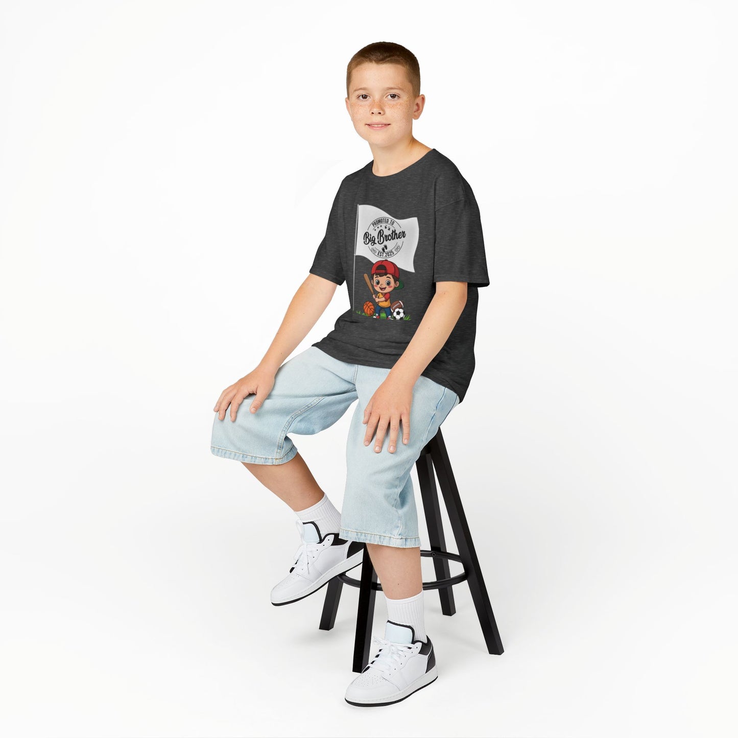 Kids' Promoted to Big Brother 2025 T-Shirt - 12 colors