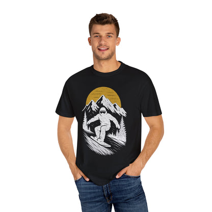 Snowboard Sundown Unisex T-Shirt - 10 colors