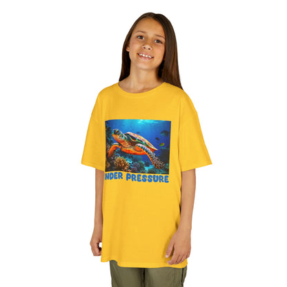 Kids' Under Pressure Sea Turtle T-shirt - 15 colors