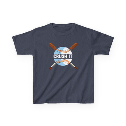 Kids' Crush It Baseball T-Shirt - 8 colors