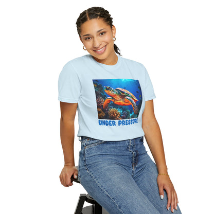 Under Pressure Sea Turtle T-Shirt - 16 colors