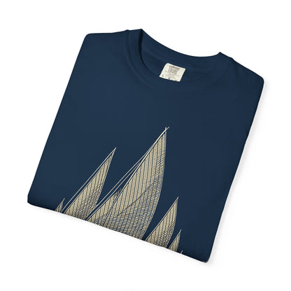 Sailing Shadows Unisex T-Shirt - 13 colors