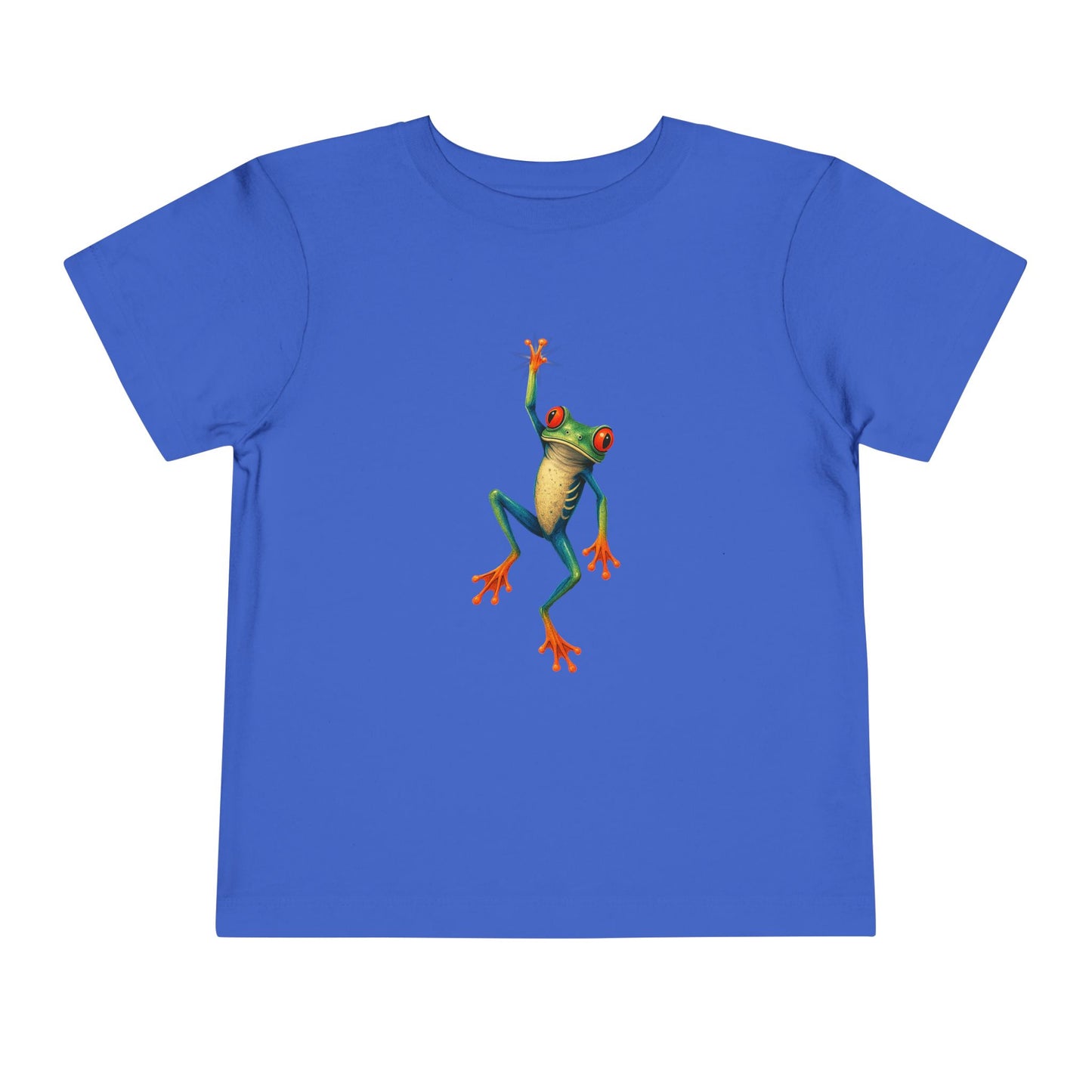 Hang on Froggy Cute Toddler Tee - 9 colors