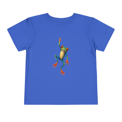 Hang on Froggy Cute Toddler Tee - 9 colors