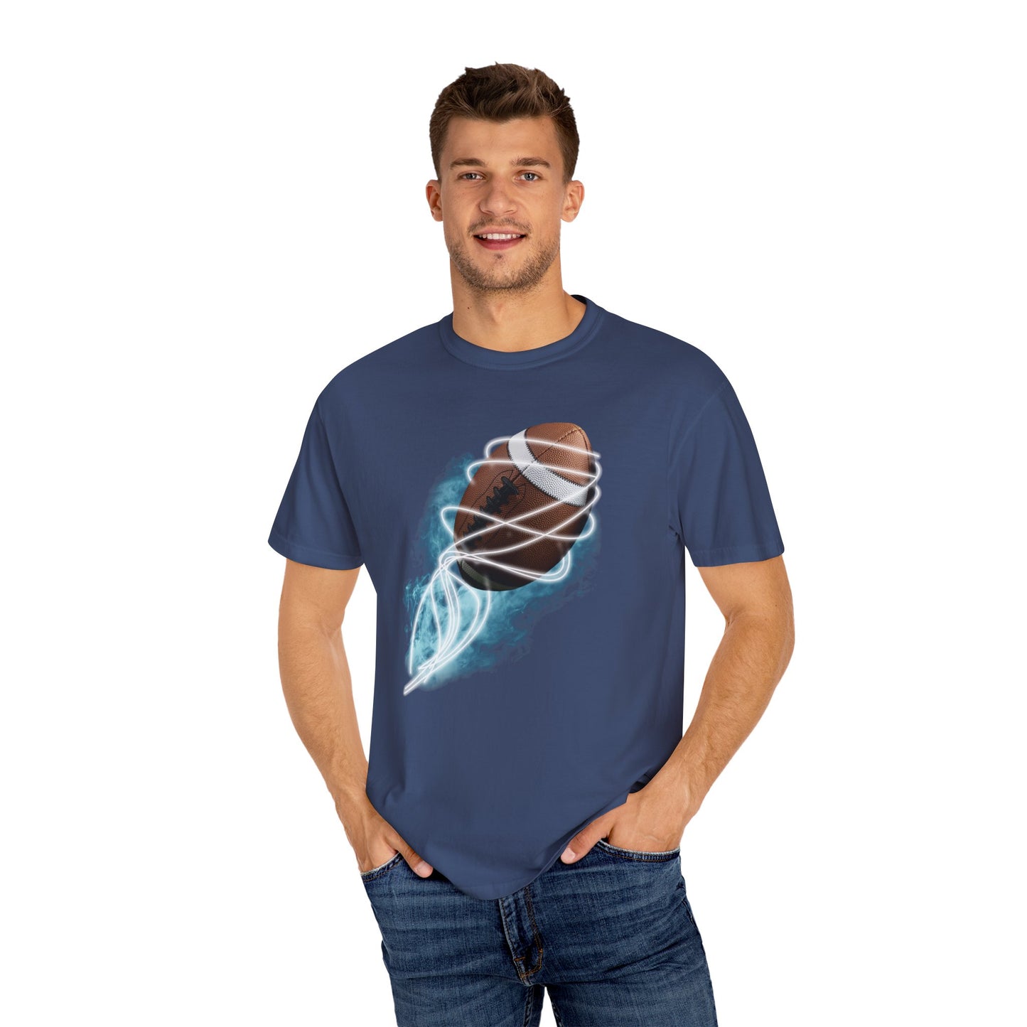 Football Laser T-Shirt - 12 colors