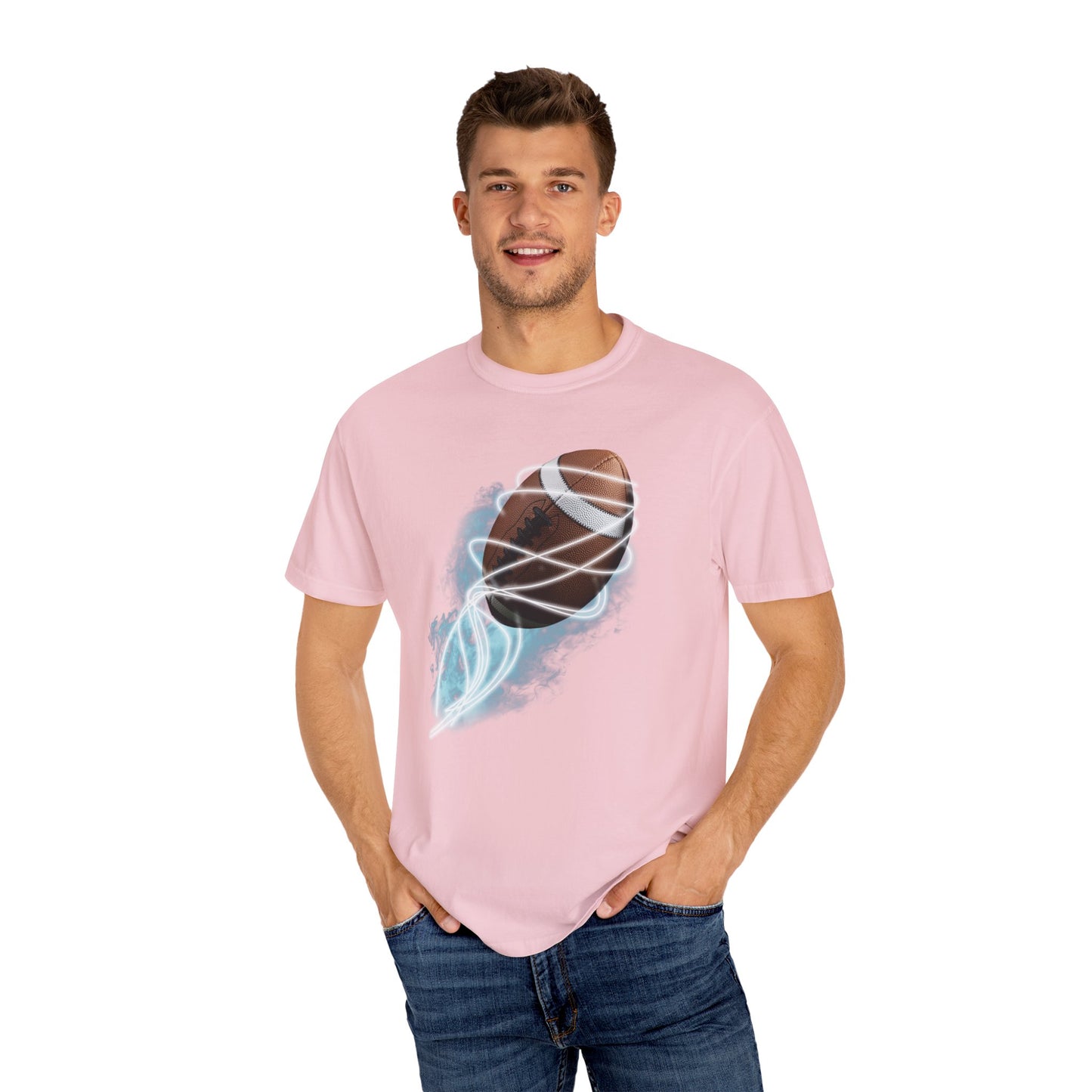 Football Laser T-Shirt - 12 colors