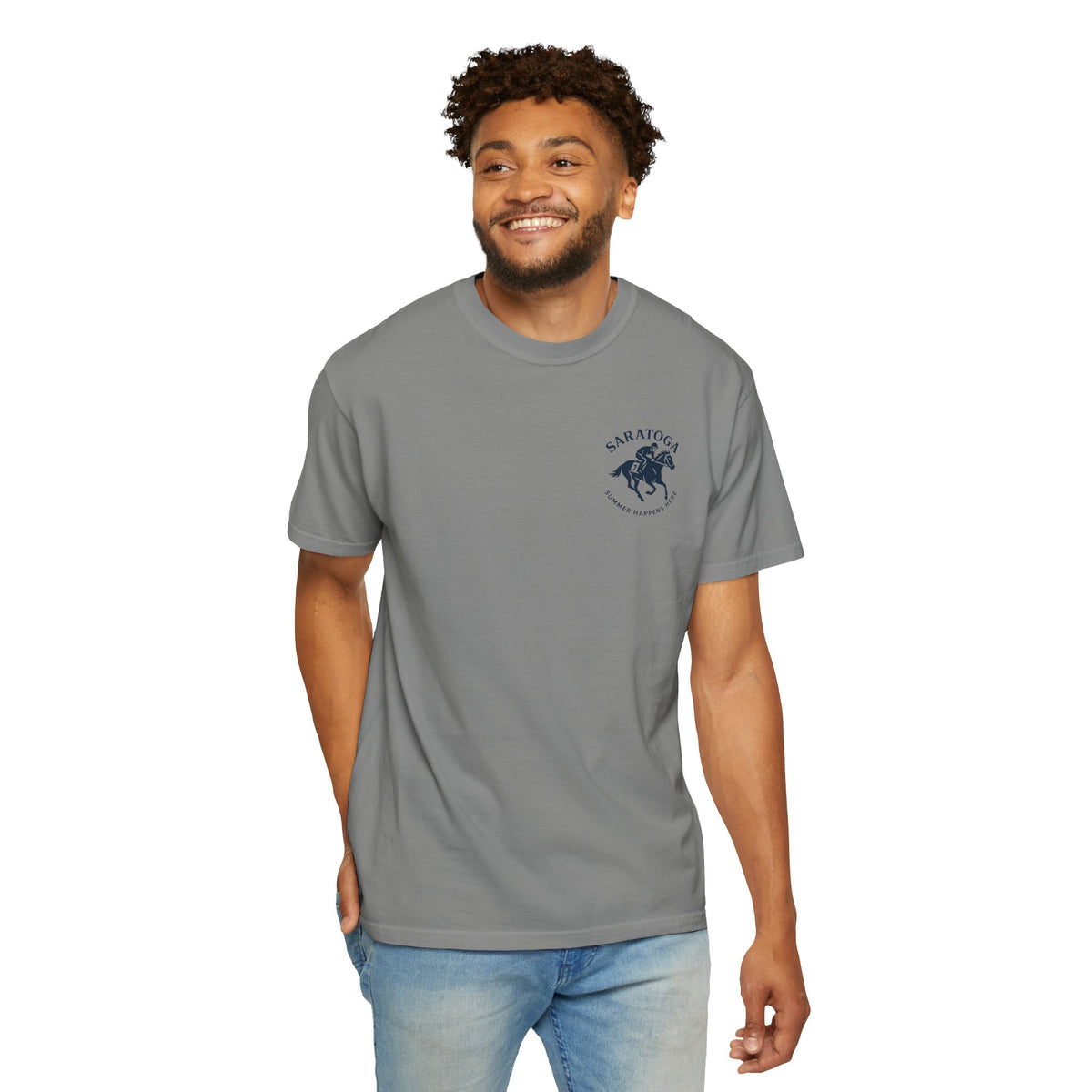 Saratoga Summer Happens Here T-Shirt - 10 colors