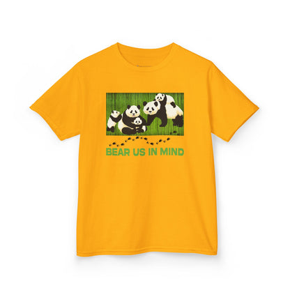 Kids' Bear Us In Mind Panda T-Shirt - 15 colors