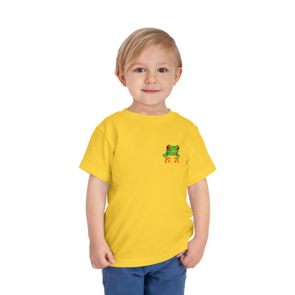 Froggy Friend Cute Toddler Tee - 7 colors