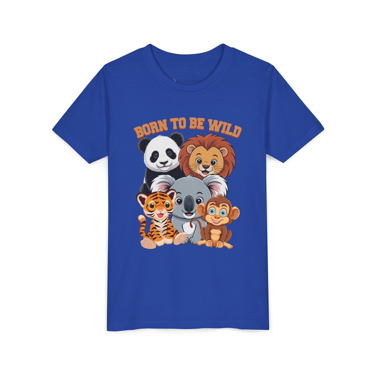 Born to Be Wild Animal Friends Kids T-Shirt