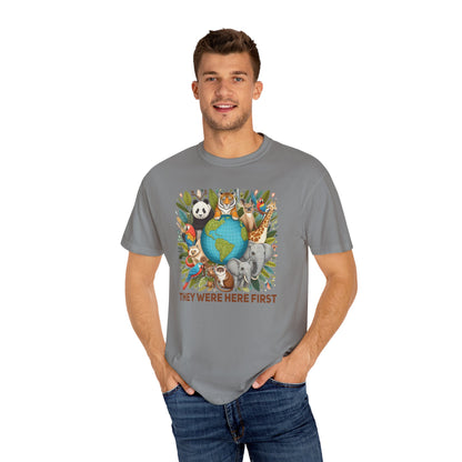 They Were Here First Animal T-shirt - 15 colors