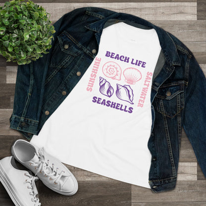 Women's Beach Life Semi-Relaxed T-Shirt - 4 colors