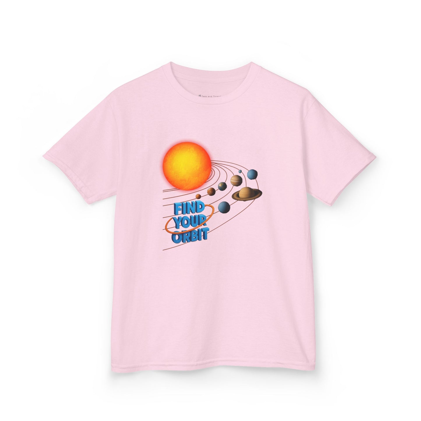Kids' Find Your Orbit Planets T-shirt - 13 colors