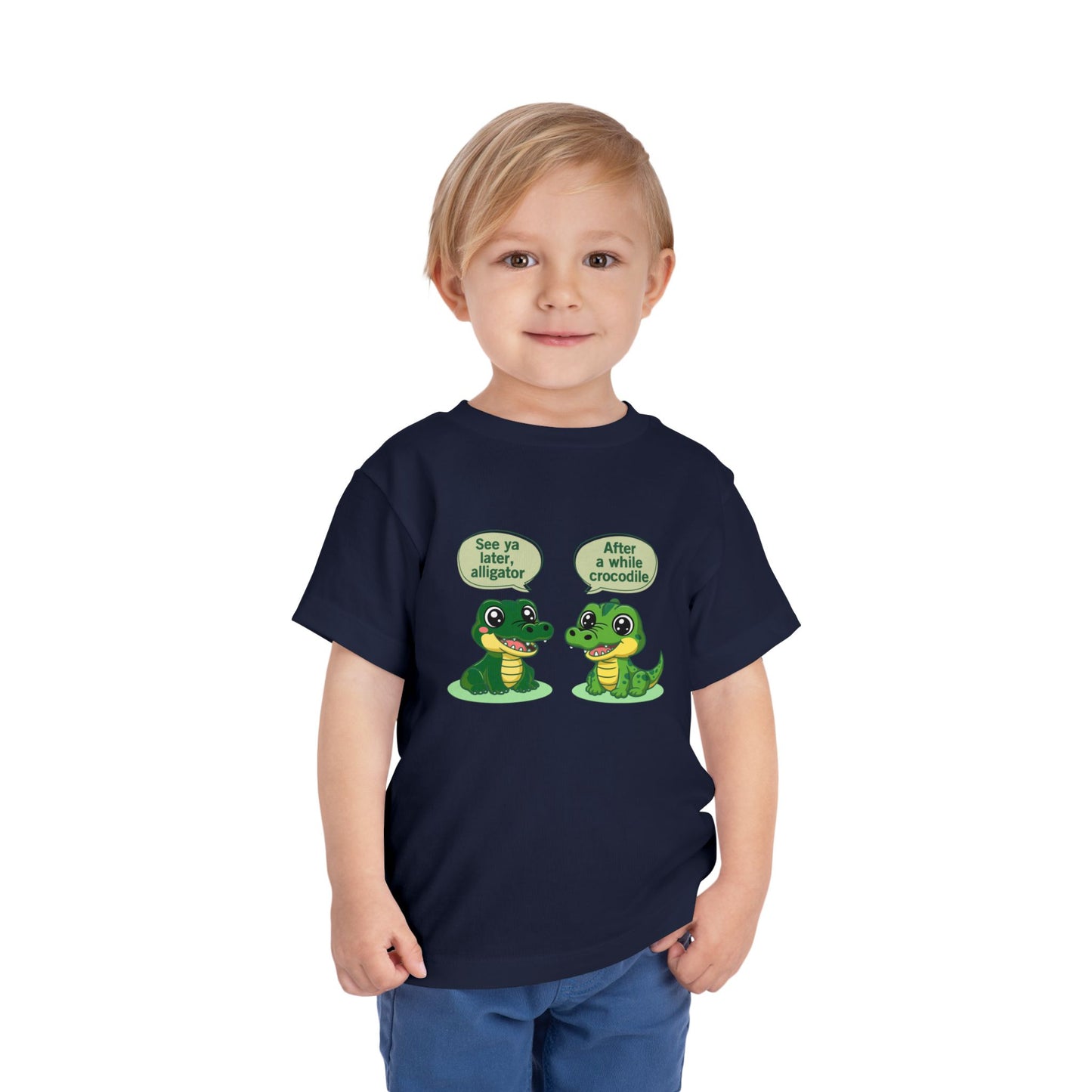 See You Later Alligator Cute Toddler Tee - 11 colors