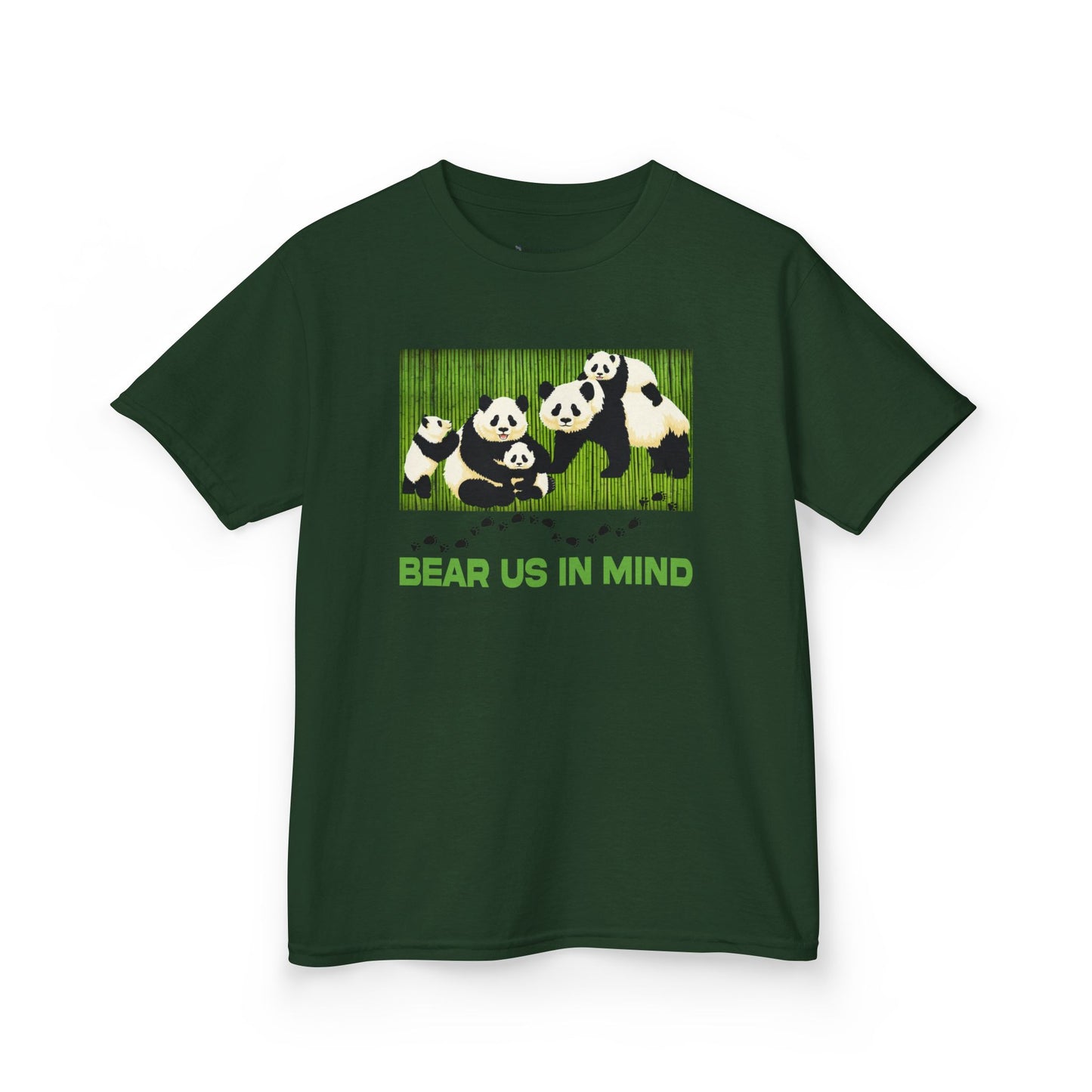 Kids' Bear Us In Mind Panda T-Shirt - 15 colors