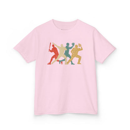 Kids' Baseball Shadows T-Shirt - 13 colors
