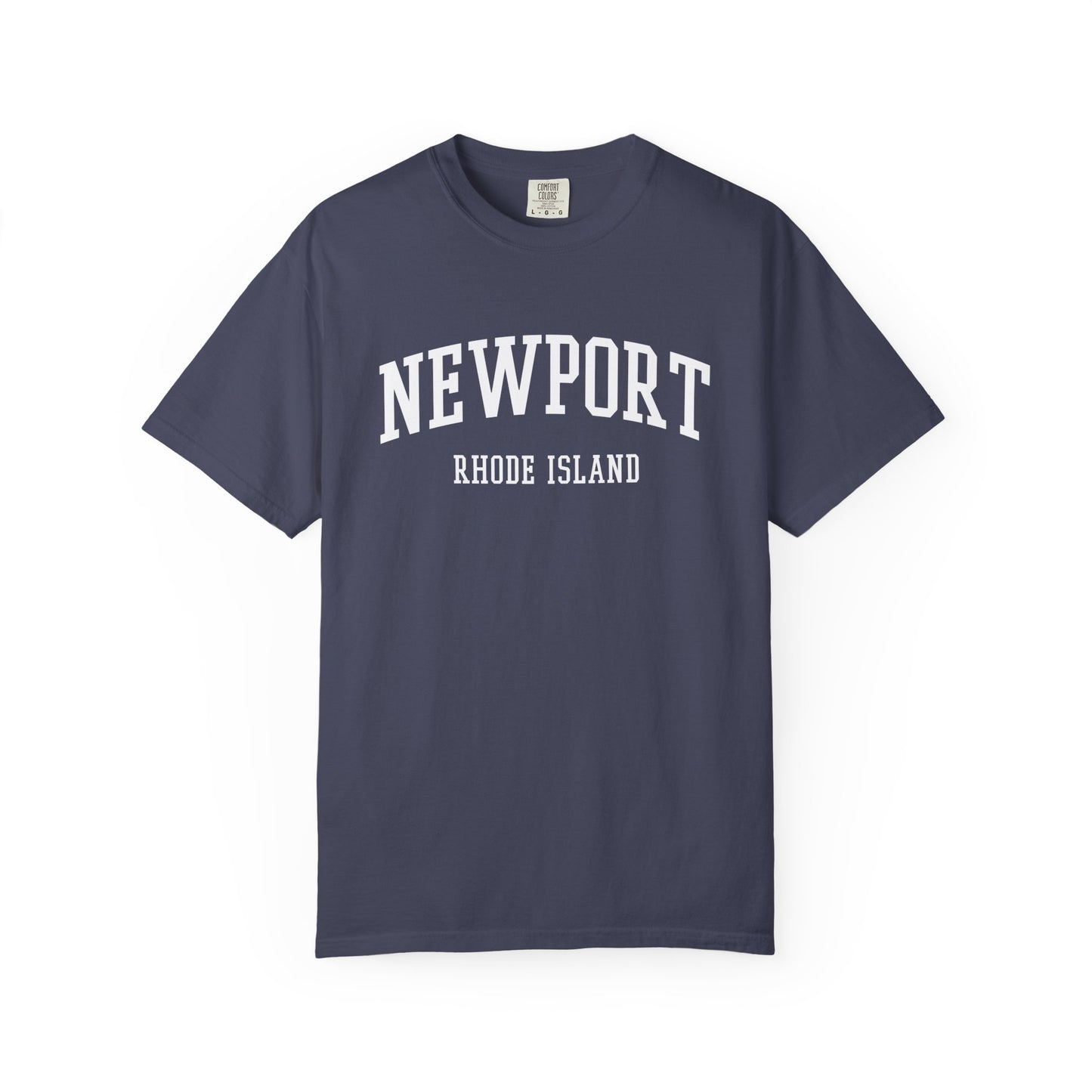 Newport Rhode Island Classic Block T-shirt - 15 colors
