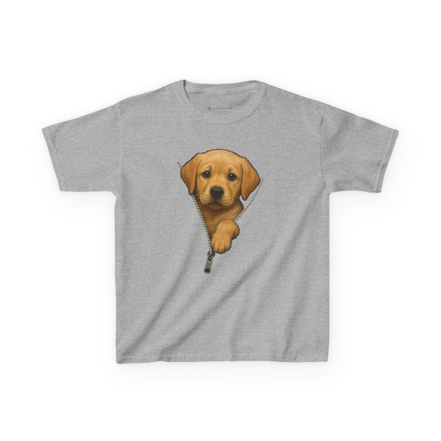 Kids' Peeking Puppy T-shirt - 15 colors