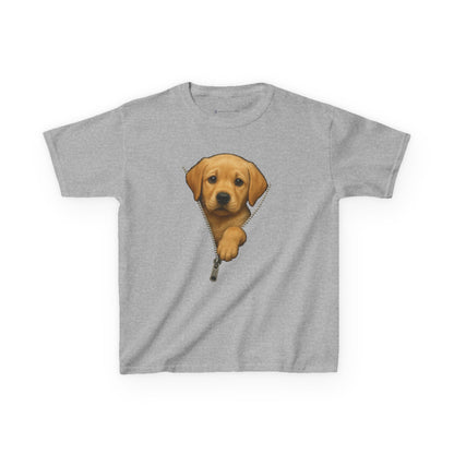 Kids' Peeking Puppy T-shirt - 15 colors