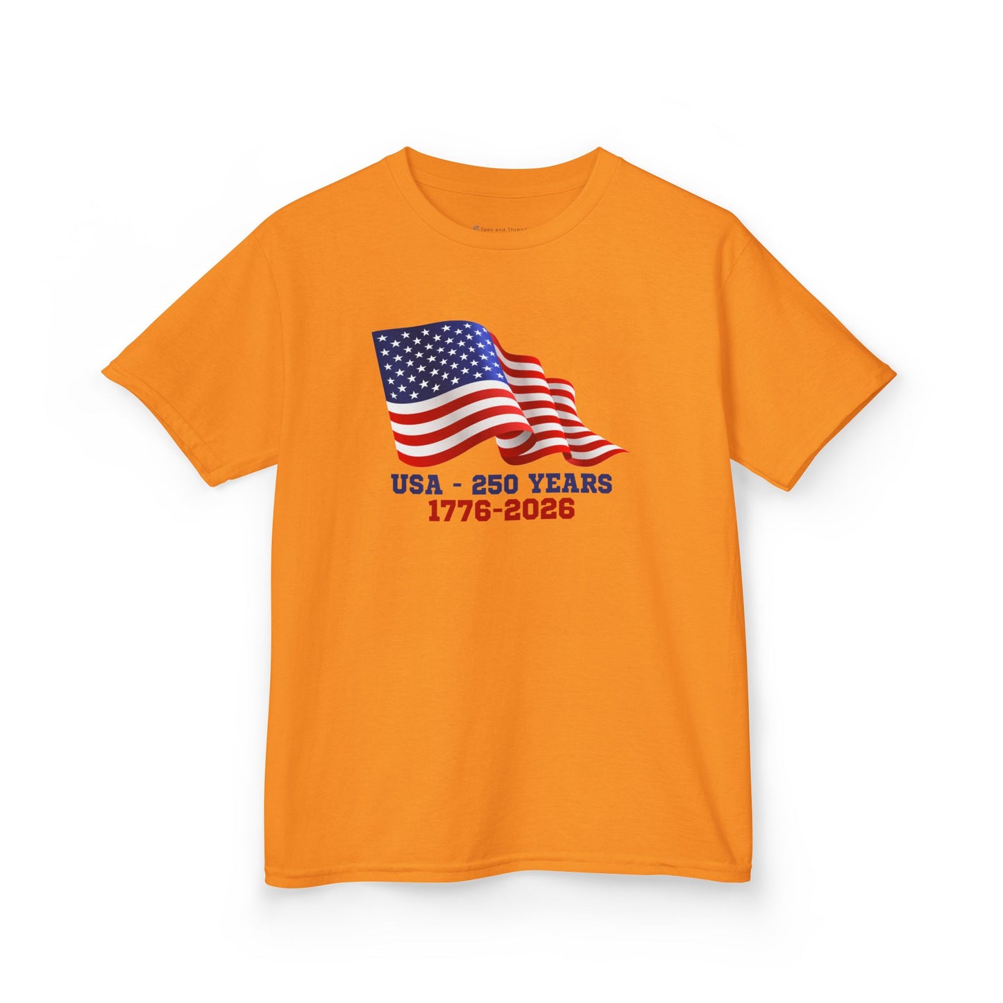 Kids' USA 250 Years Birthday 1776-2026 T-shirt - 15 colors