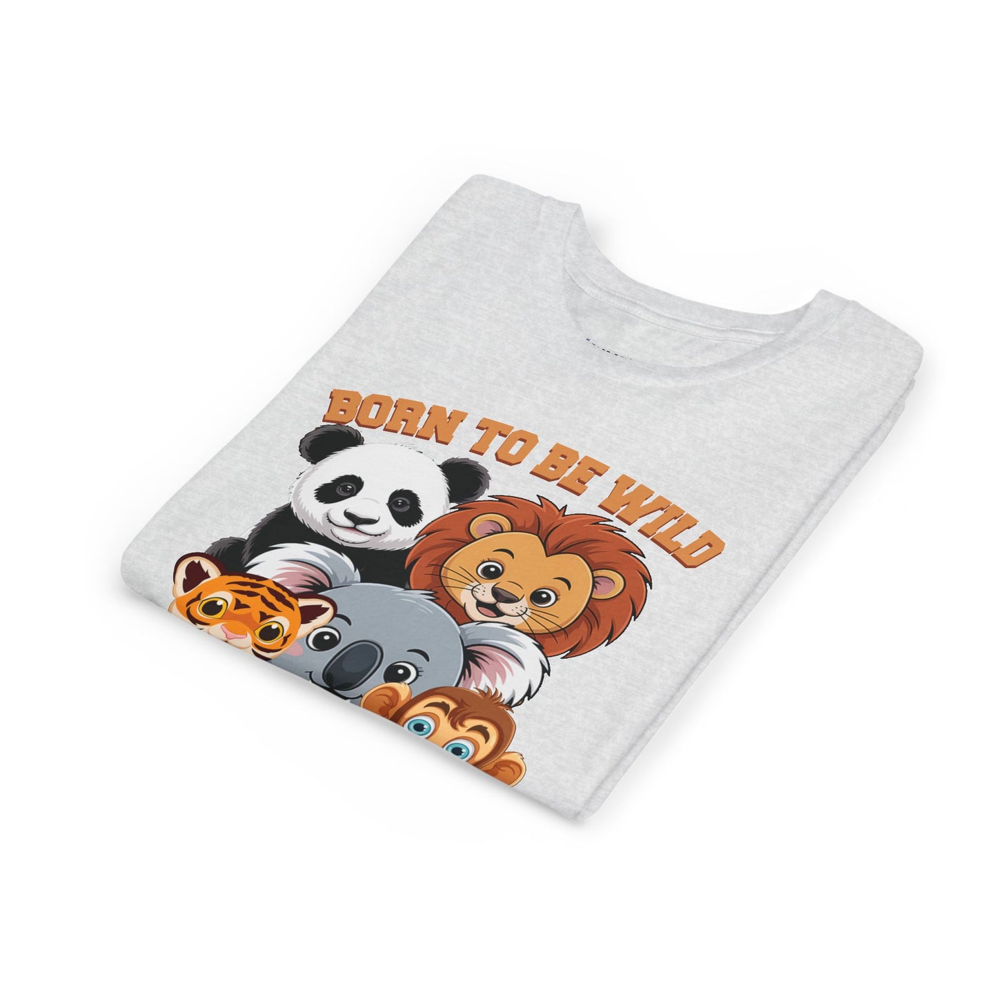 Born to Be Wild Animal Friends Kids T-Shirt