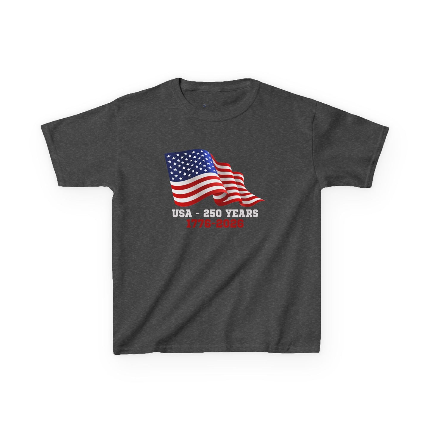Kids' USA 250 Years Birthday 1776-2026 T-shirt - 15 colors