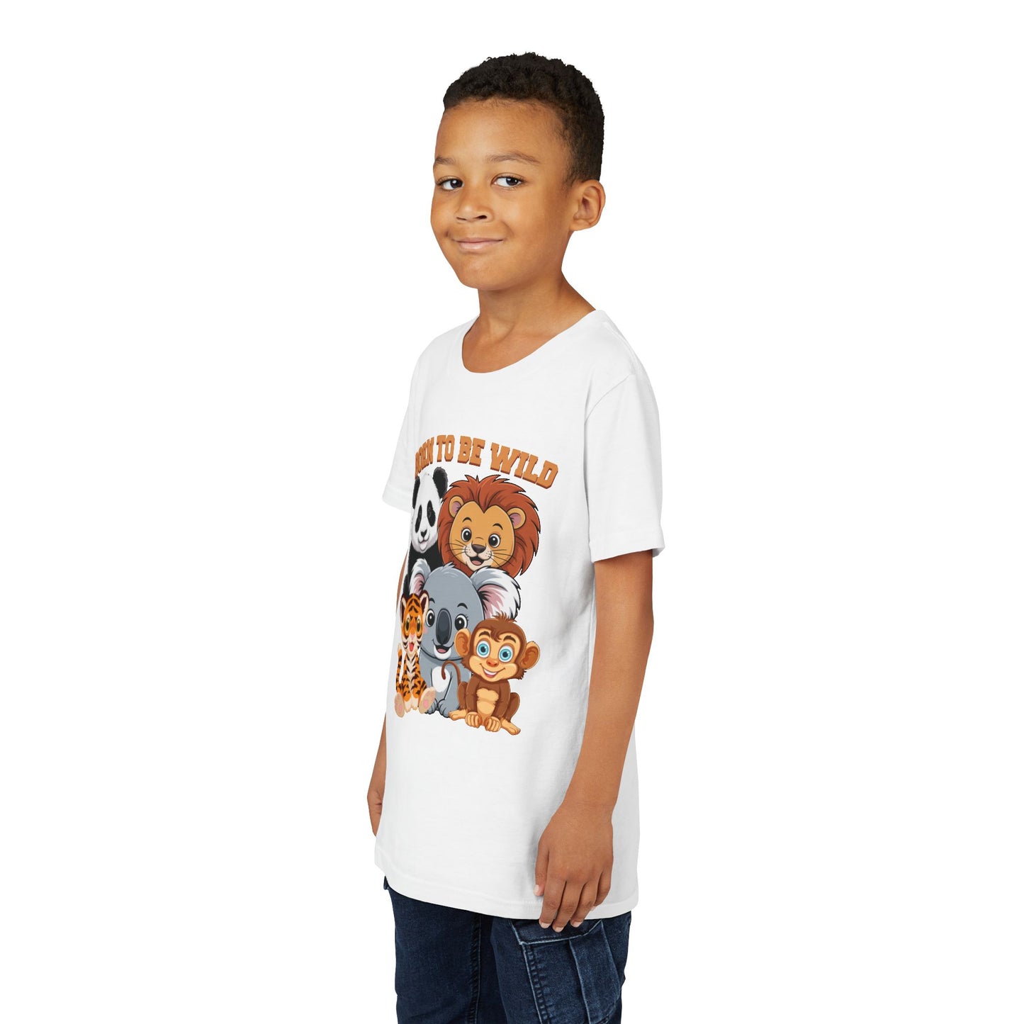 Born to Be Wild Animal Friends Kids T-Shirt