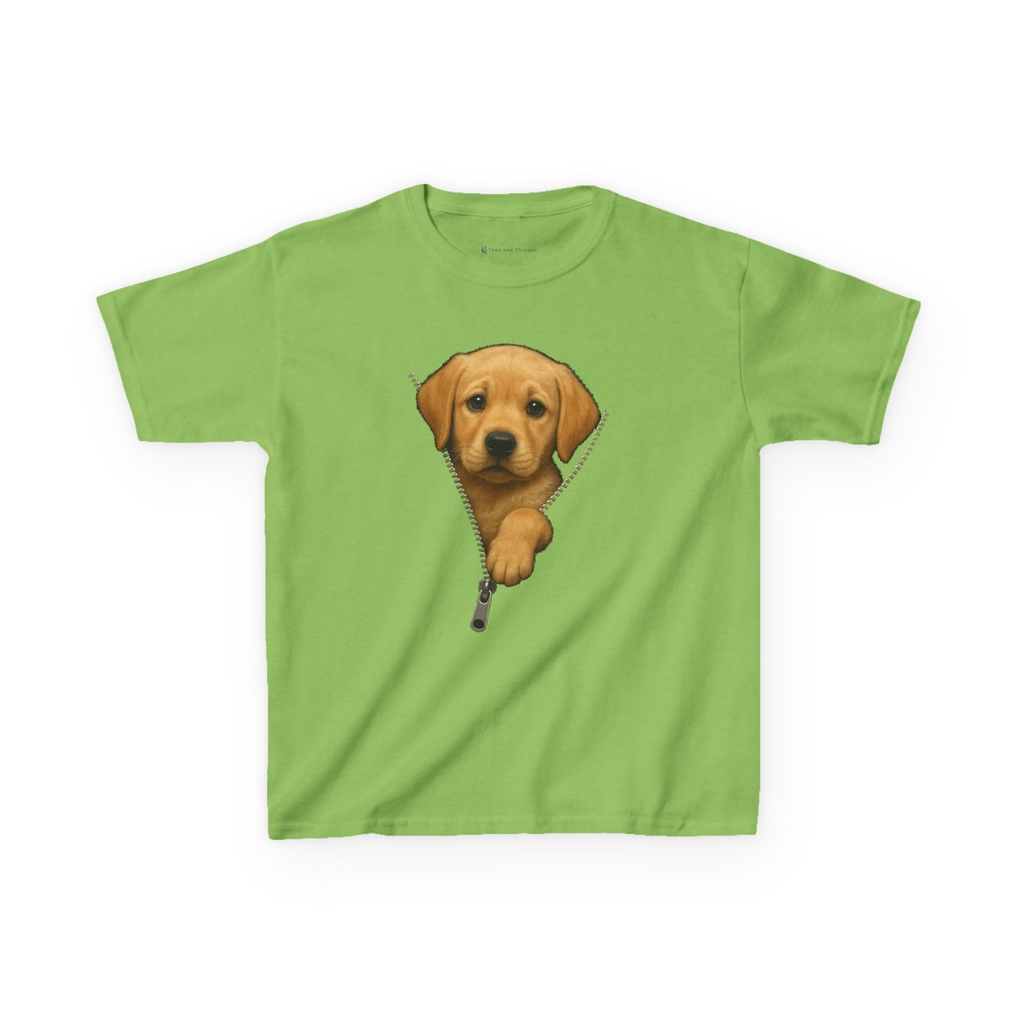 Kids' Peeking Puppy T-shirt - 15 colors