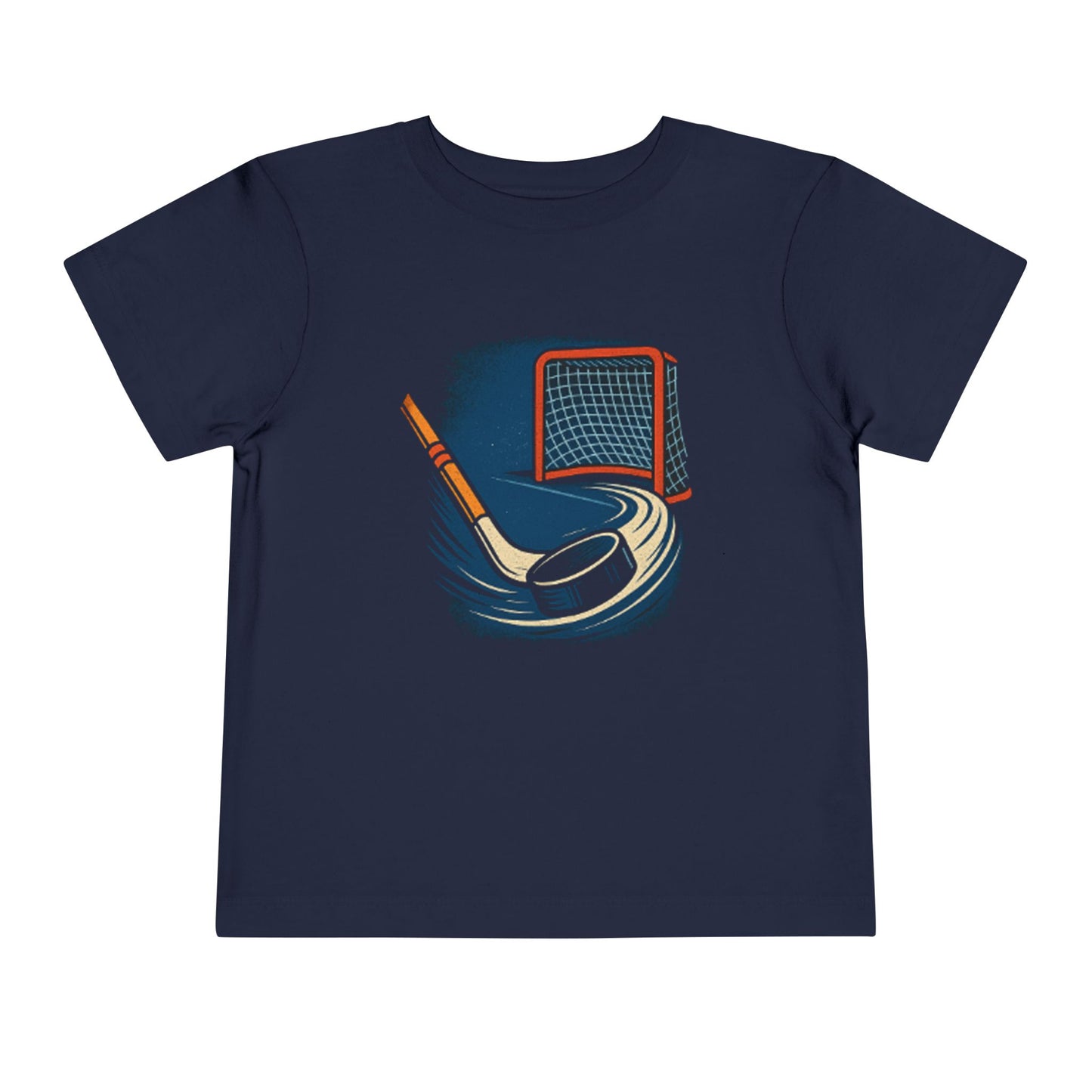 Hockey Slapshot Cute Toddler Tee - 8 colors