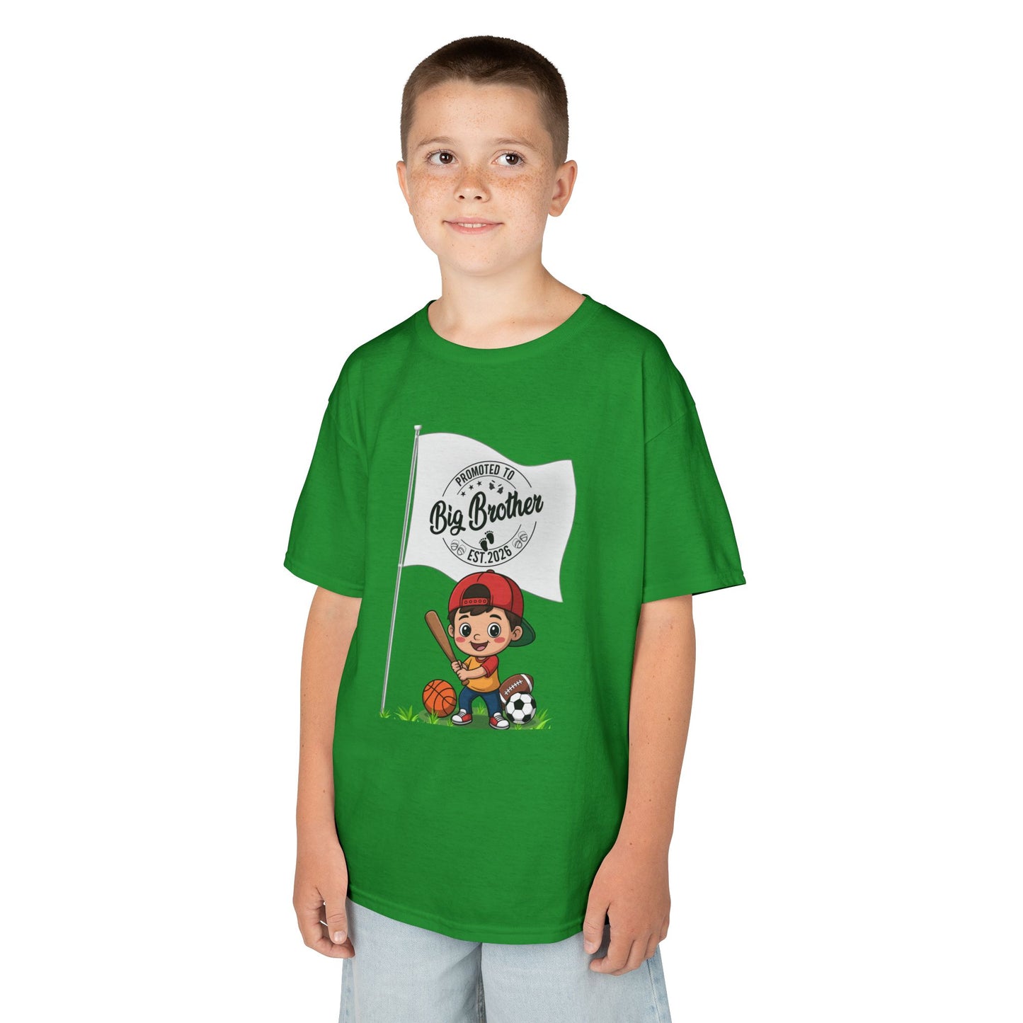 Kids' Promoted to Big Brother 2026 T-Shirt - 16 colors