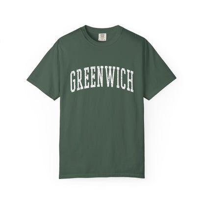 Greenwich CT Classic Block T-shirt
