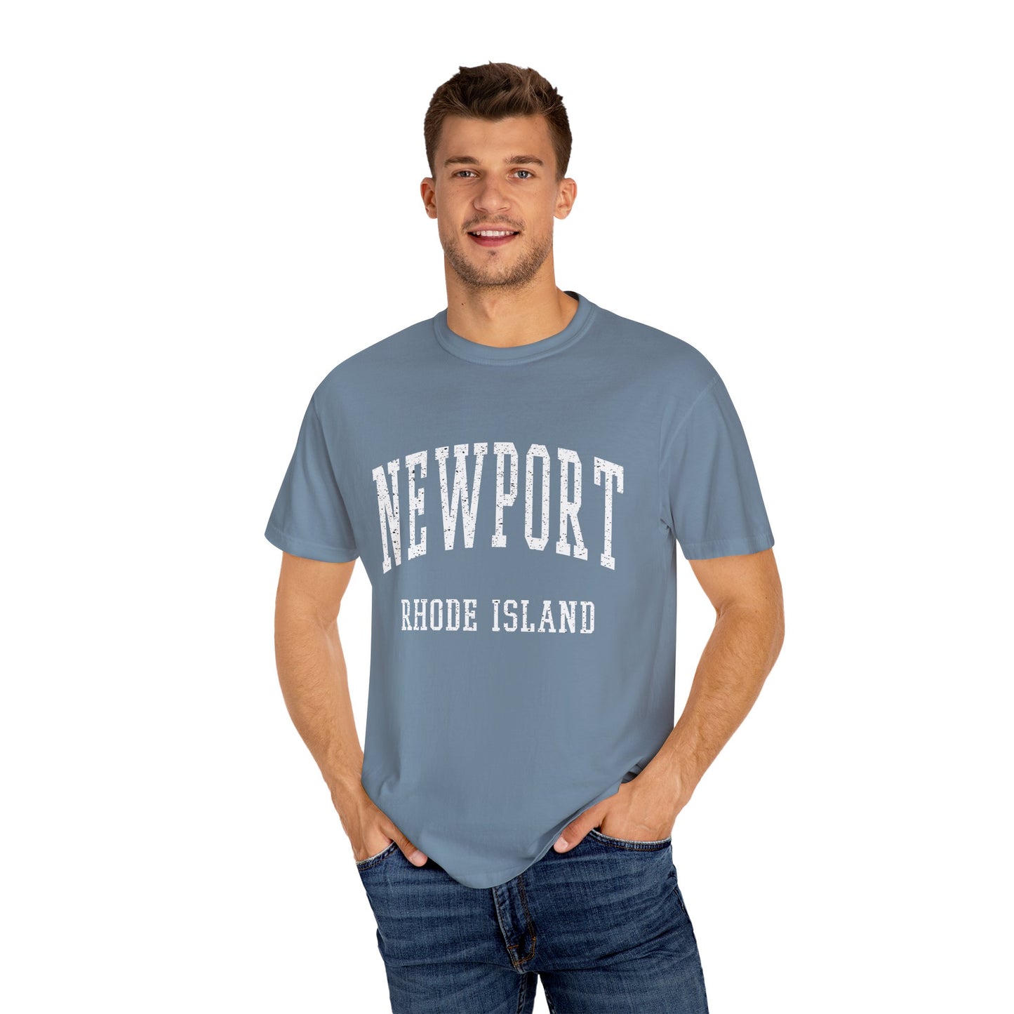 Newport Rhode Island Classic Block T-shirt