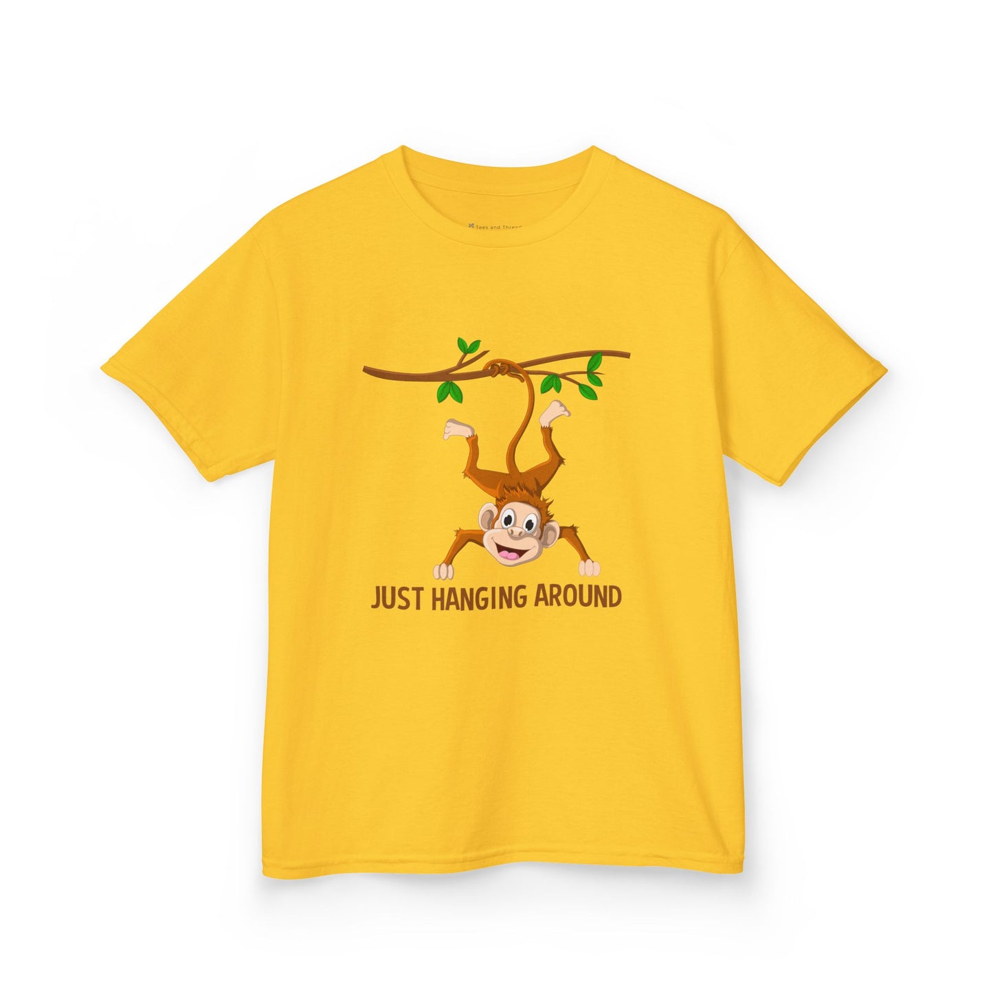 Kids' Just Hanging Around Monkey T-Shirt - 18 colors