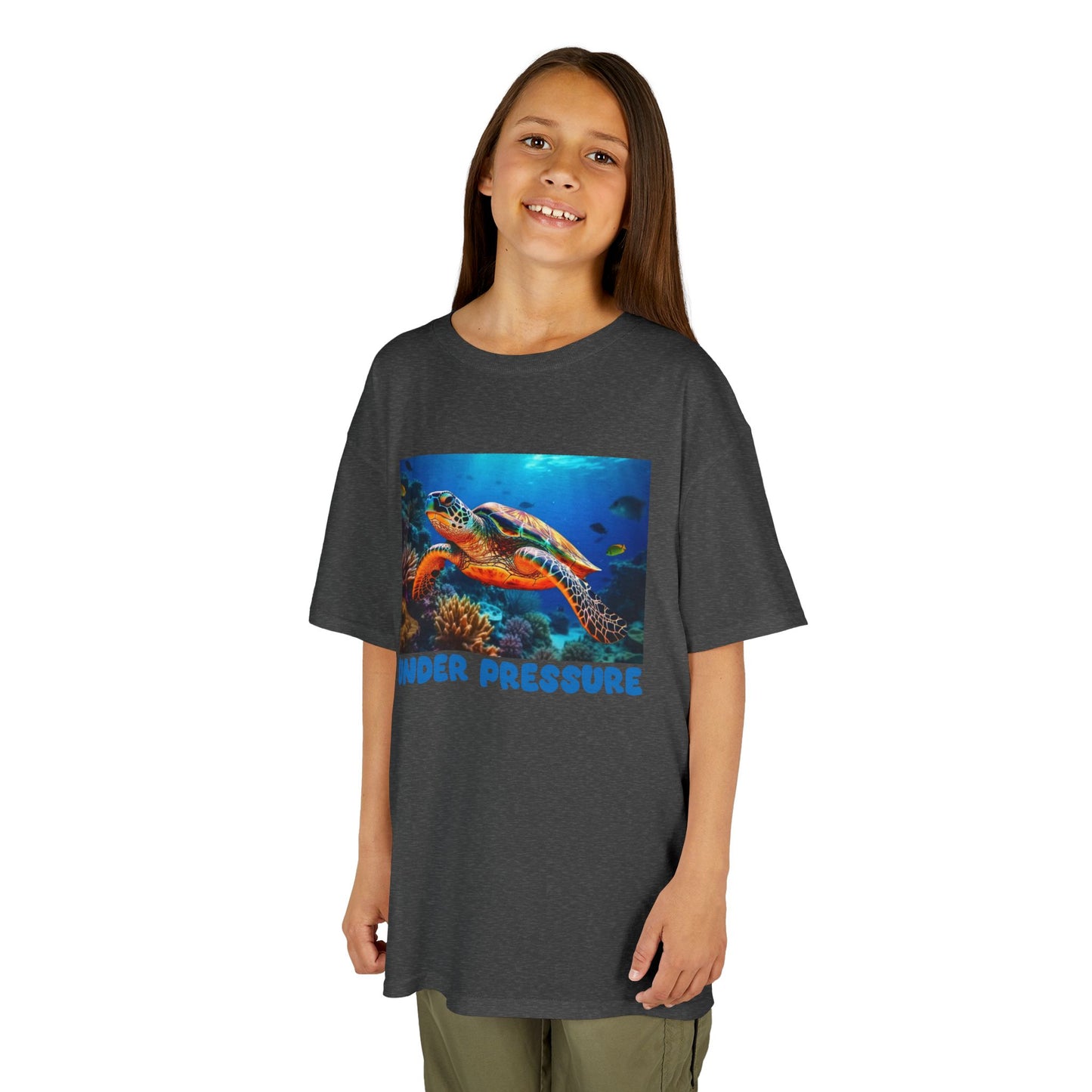 Kids' Under Pressure Sea Turtle T-shirt - 15 colors