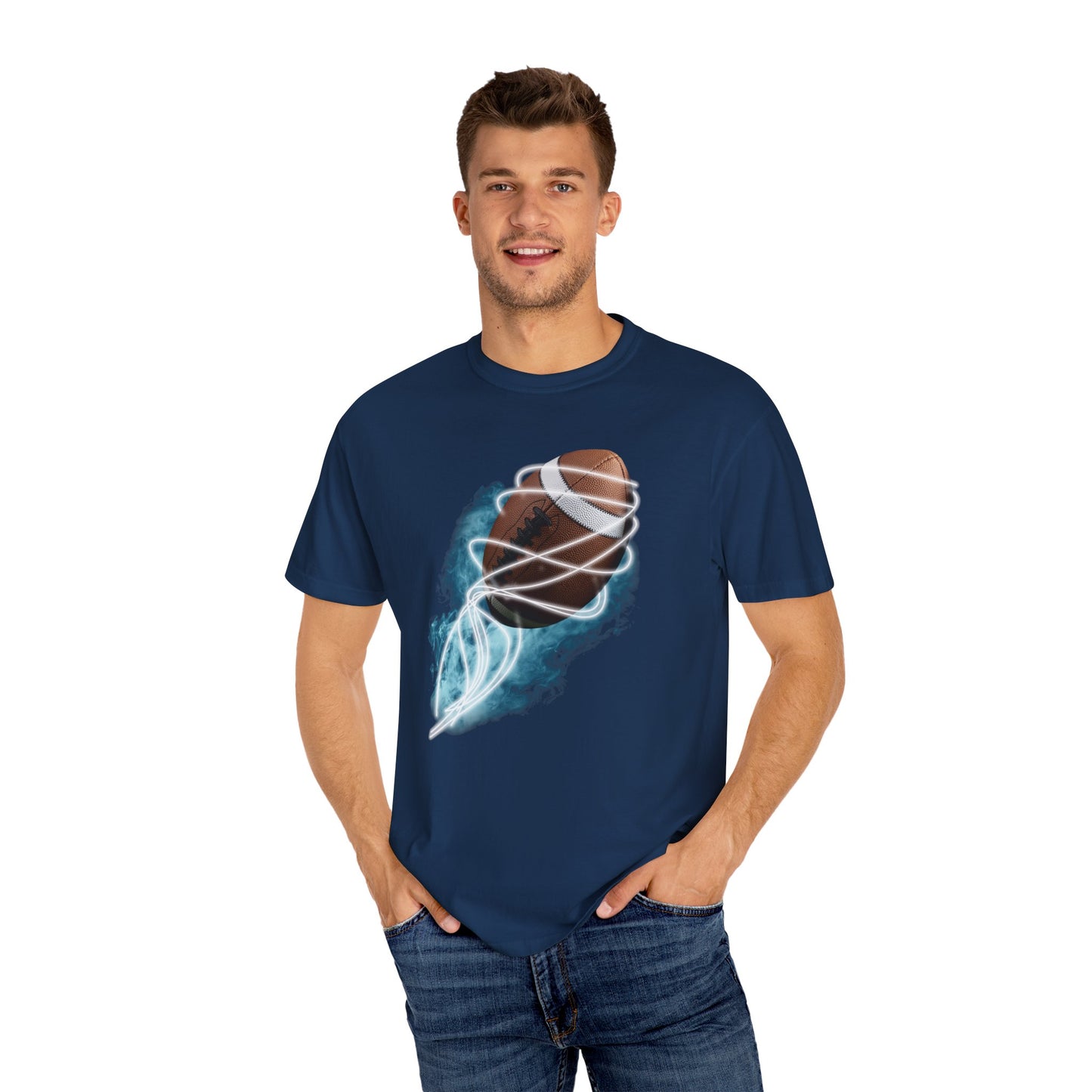 Football Laser T-Shirt - 12 colors