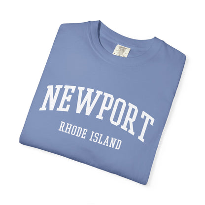 Newport Rhode Island Classic Block T-shirt - 15 colors