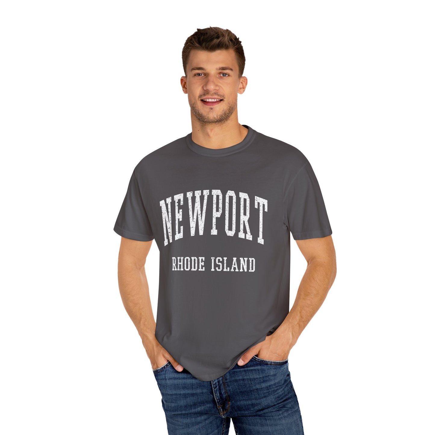 Newport Rhode Island Classic Block T-shirt