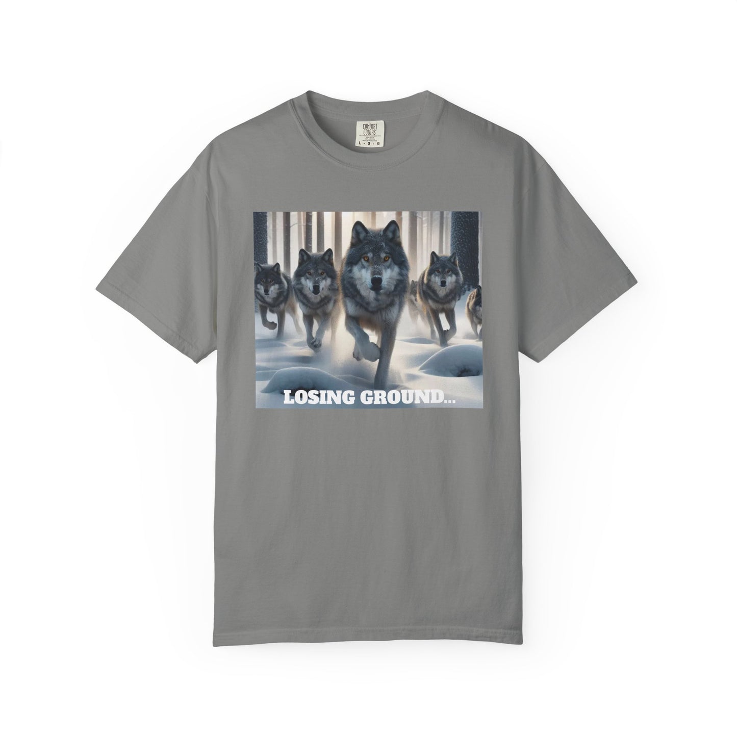 Wolf Pack Losing Ground T-Shirt - 16 colors