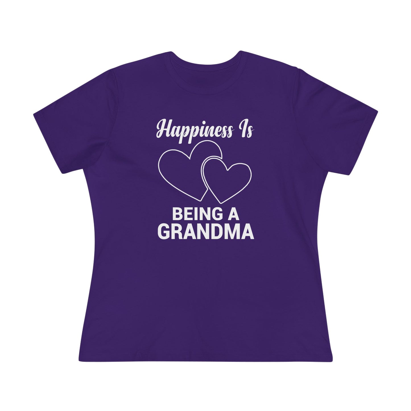 Women's Happiness is Being a Grandma Semi-Relaxed T-Shirt - 6 colors