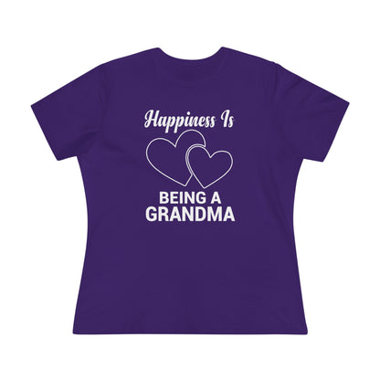 Women's Happiness is Being a Grandma Semi-Relaxed T-Shirt - 6 colors