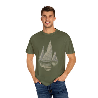 Sailing Shadows Unisex T-Shirt - 13 colors