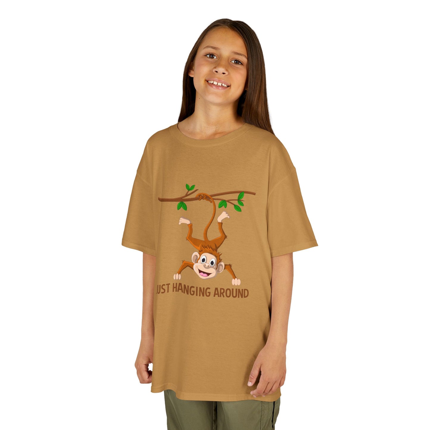 Kids' Just Hanging Around Monkey T-Shirt - 18 colors