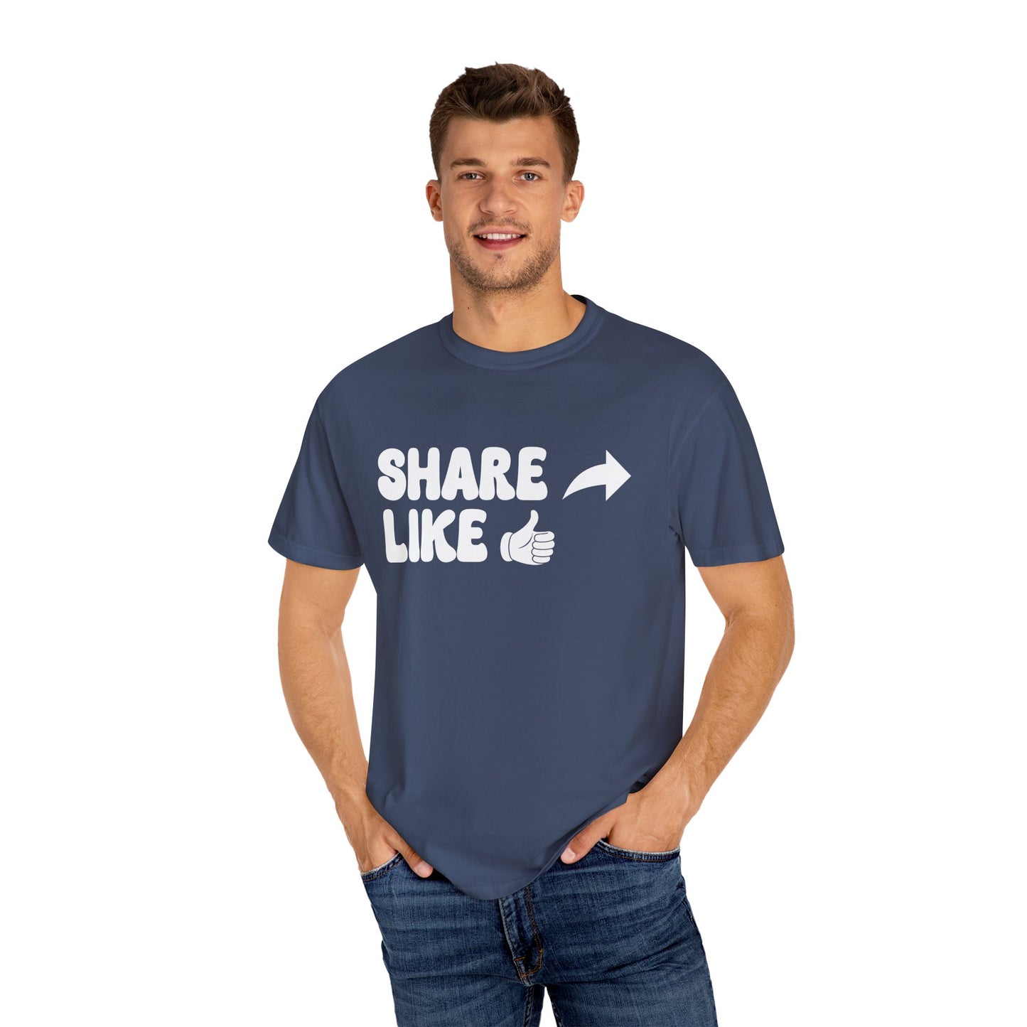 Share, Like Unisex T-Shirt - 11 colors