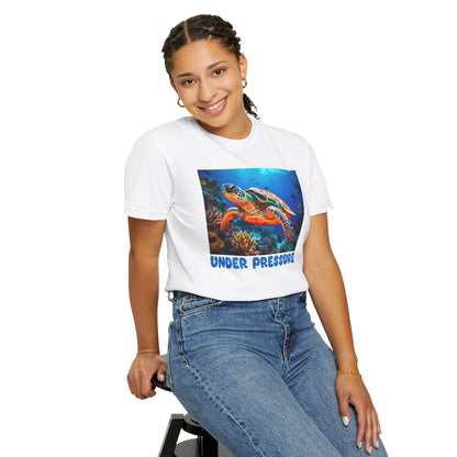 Under Pressure Sea Turtle T-Shirt - 16 colors