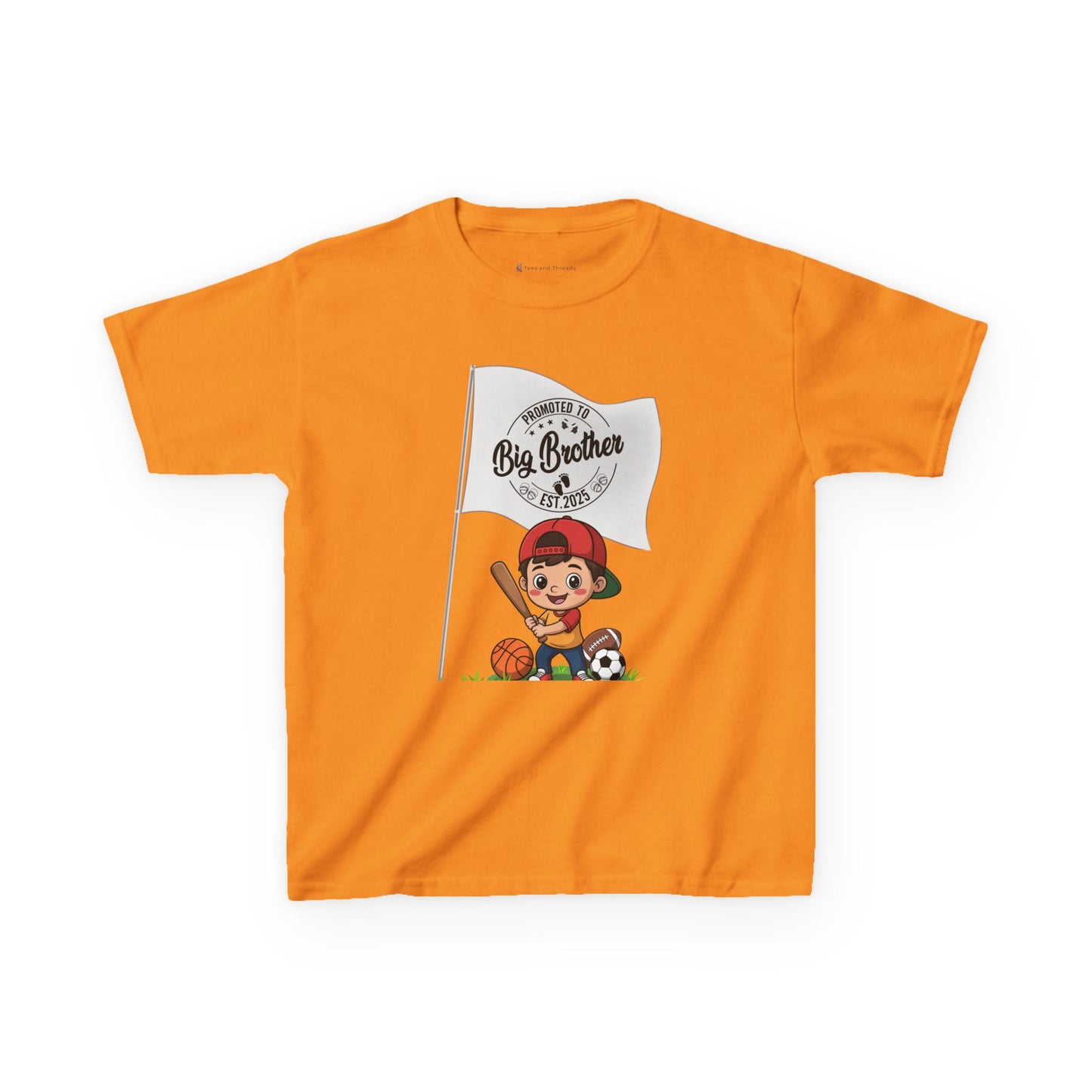 Kids' Promoted to Big Brother 2025 T-Shirt - 12 colors