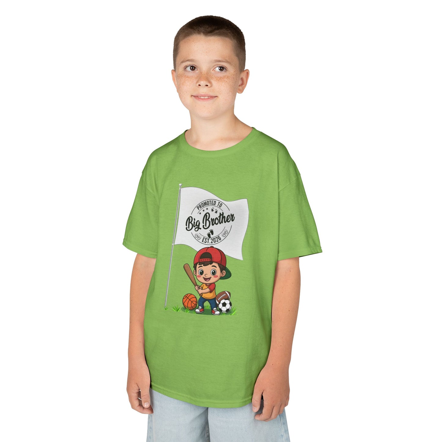 Kids' Promoted to Big Brother 2026 T-Shirt - 16 colors