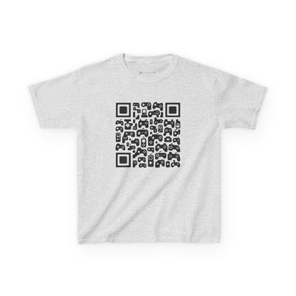 Kids' Gaming QR Code T-shirt - 7 colors