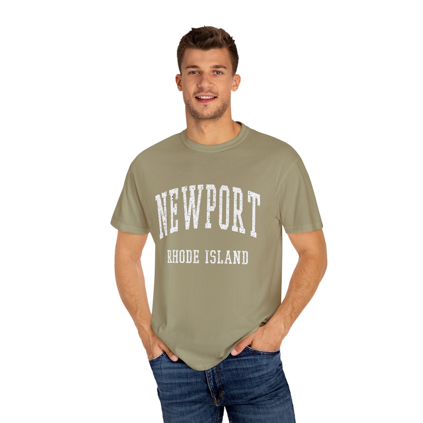 Newport Rhode Island Classic Block T-shirt