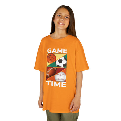 Kids' Sports Game Time T-Shirt - 16 colors