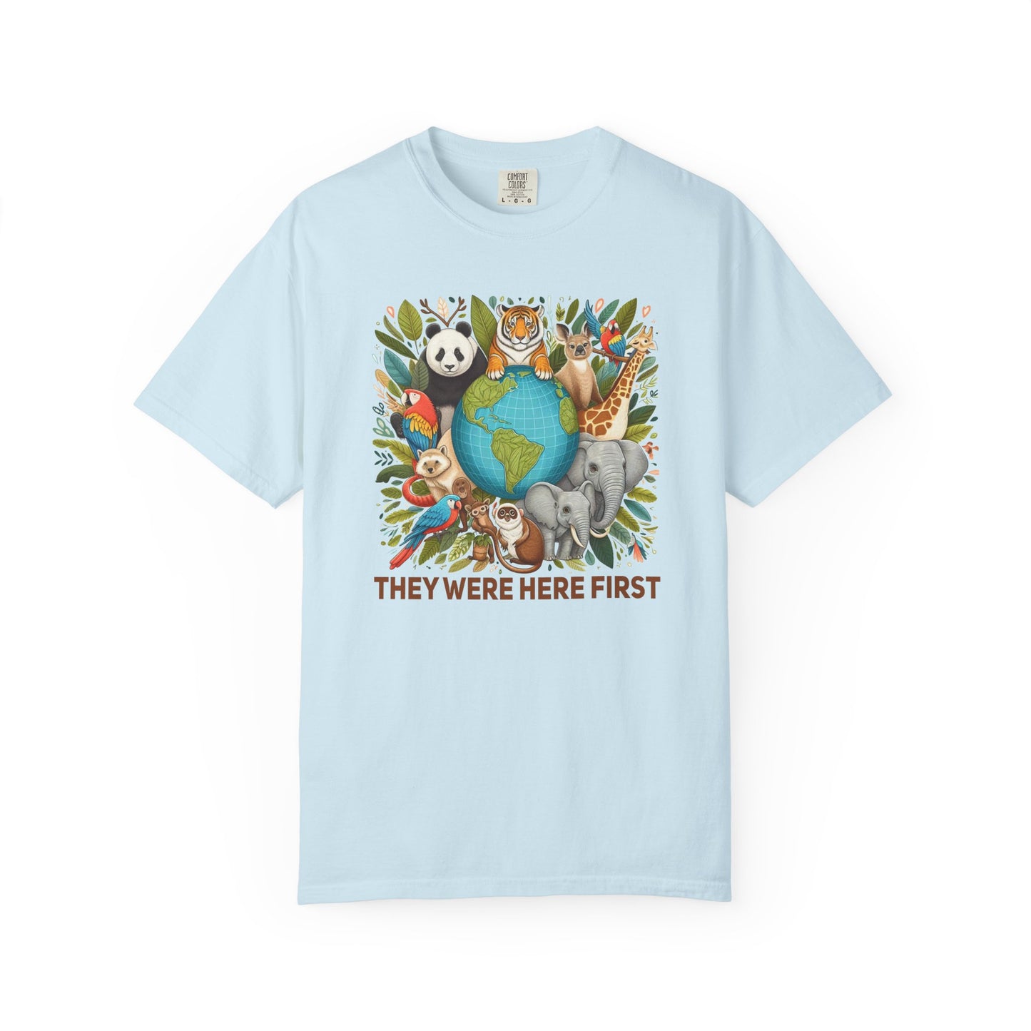 They Were Here First Animal T-shirt - 15 colors